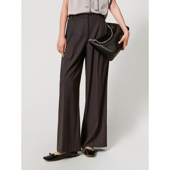 Twinset Pants Woman Grey